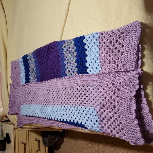 Colorful Afghan Throw - Picture 2 of 5